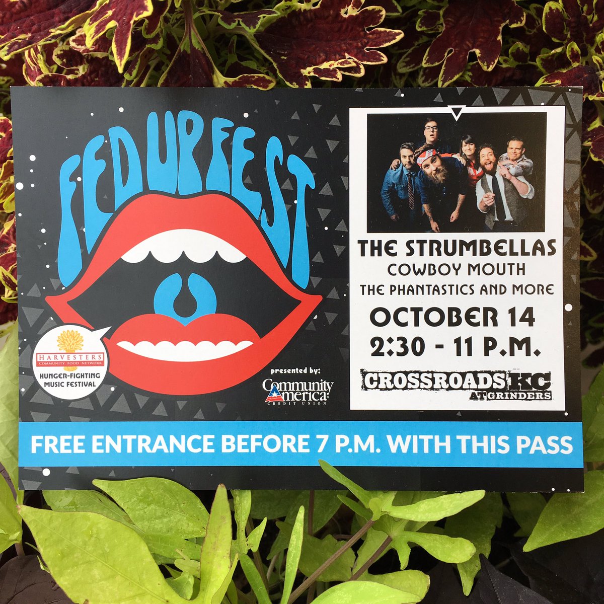 <a href="/fedupfestkc/">Fed Up Fest KC</a> is today! We still have free passes available at the shoppe. Come snag one to enjoy some great music benefitting a great cause!