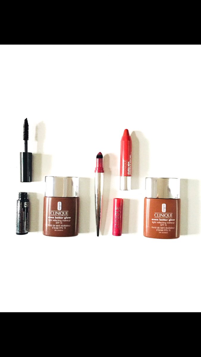 davelackie's tweet photo. Clinique #hbSherwayBeauty prize. Follow @davelackie and RT to win mascara,even better glow,pop lip shadow and chubby stick. https://t.co/exo2A3TDIp