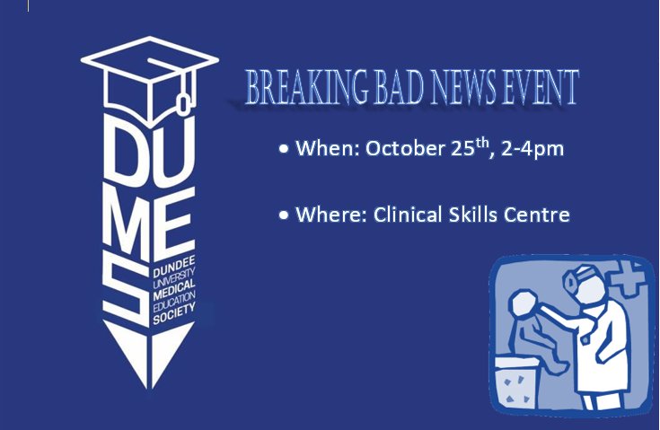 DUMedEdSoc's tweet image. DUMES are proud to continue our IMU Event series covering Comm Skills in #BreakingBadNews &amp;amp; #SensitiveTopics facebook.com/DUMedEdSoc/👩‍⚕️👨‍⚕️