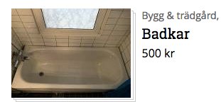 Länsstyrelsen i Stockholm är onekligen snabbare än vad jag förväntade mig. På Blocket ikväll: