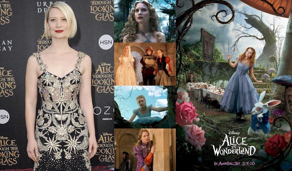 Hoy cumple 28 años Mia Wasikowska (Alice Kingsleigh en Happy Birthday 