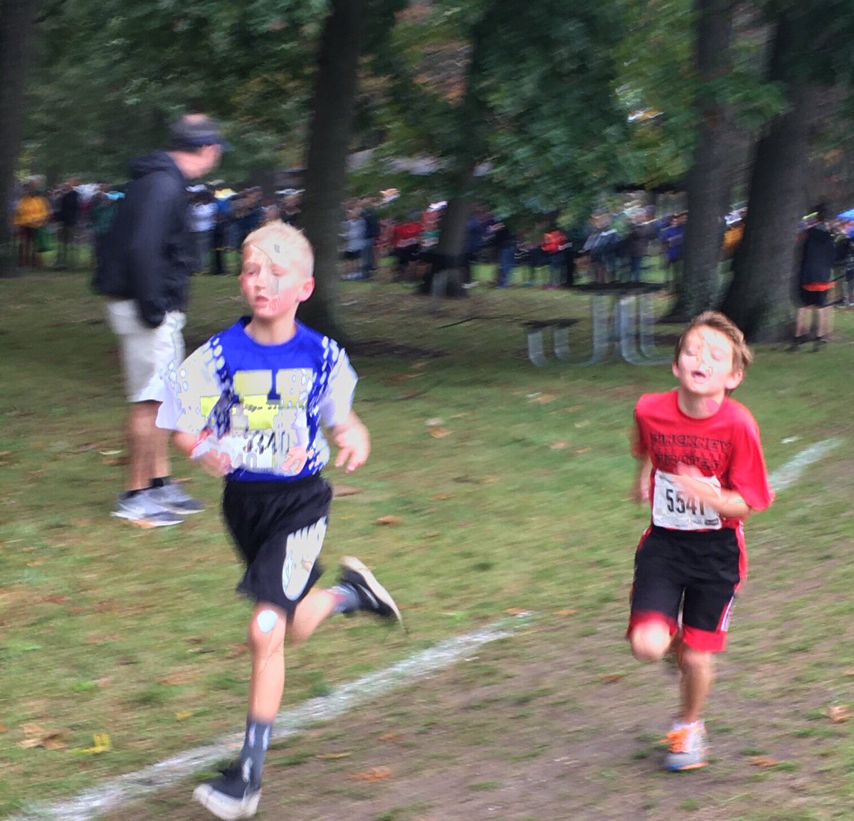PinckneyMSXC's tweet photo. More from today’s run in the @PureMichigan rain! #runinthemud #runhappy #piratepride #gettingfaster https://t.co/z3K0EFAG0v