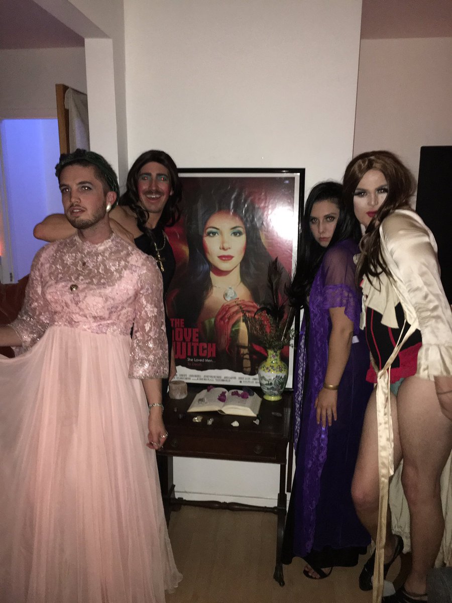open lace back dress The Love Witch Print – MADISON'S LANE main image 0