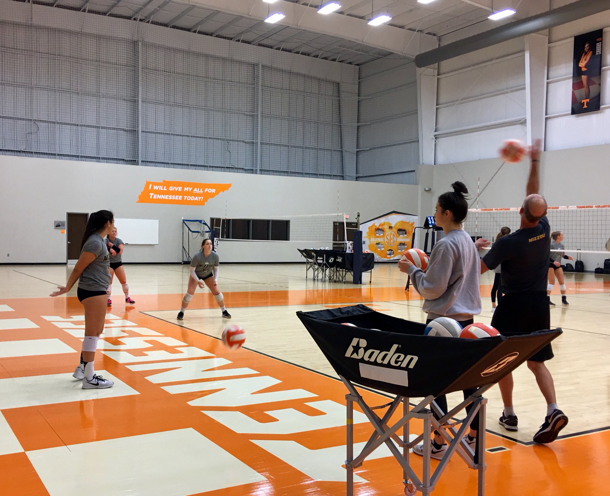 Mizzou Volleyball on Twitter ️ Knoxville We’re back at it