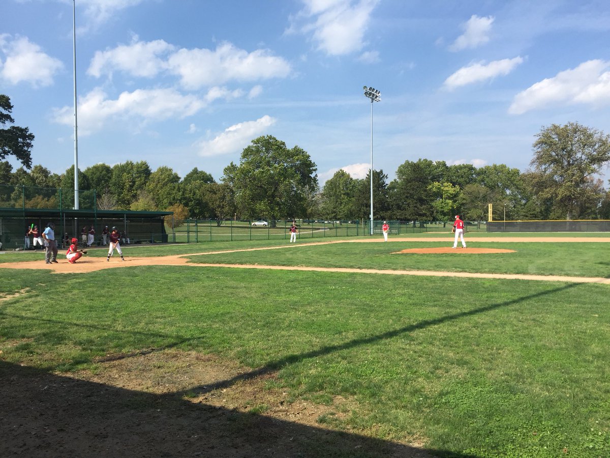 Game 1 is underway at Forest Park! <a href="/jakev219/">Jakev2</a> is on the mound. Go Saints!