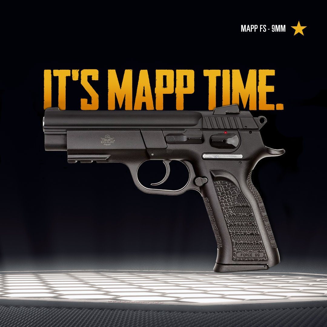ArmscorRIA's tweet photo. Is a polymer pistol more your thing? You gotta check out the MAPP Series. #ArmscorRIA https://t.co/mZJ3bzzleH