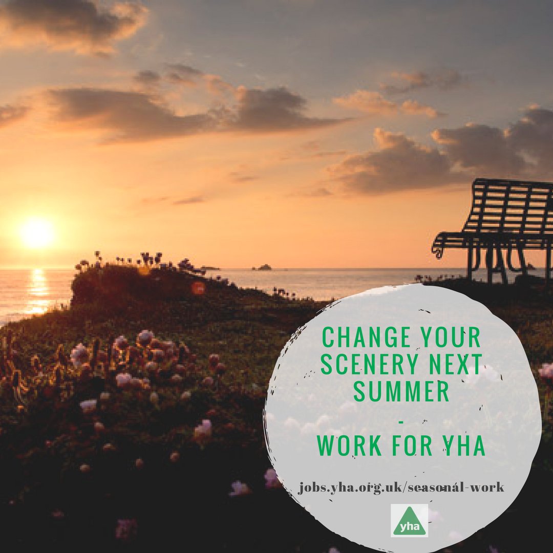 Change your scenery next summer... Work for YHA! For more information visit; fal.cn/t7Yn #jobs #recruitment #work #wanted