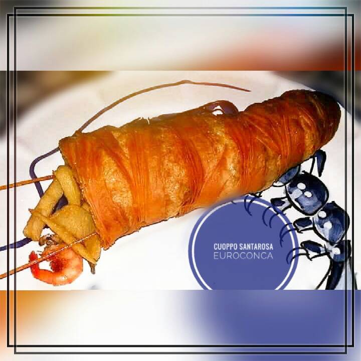 euroconca's tweet photo. Ecco a voi il ns #cuoppo,ripieno d frittura d paranzaQuest'idea nasce dai fratelli Milo e porta a tavola parte della sfogliatella napoletana https://t.co/M10SP4PwaX