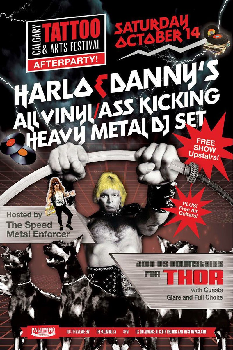 dan_northfield's tweet photo. FREE Tattoo&amp;Arts afterparty w/ @THORUNIVERSE ToNiTE @ThePalomino!! @BeatRouteAB  @theYYSCENE @downtowncalgary  @CalgaryPunkShow @Musicyyc https://t.co/NpEmGY7ghp