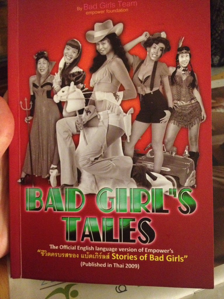 6arbetandetjej's tweet photo. Läser "bad girls tales" där #sexarbetare i #Thailand berättar om sitt liv och #arbete. Boken är fantastisk. #komplext #empower #sexwork https://t.co/pnYBzbsRts