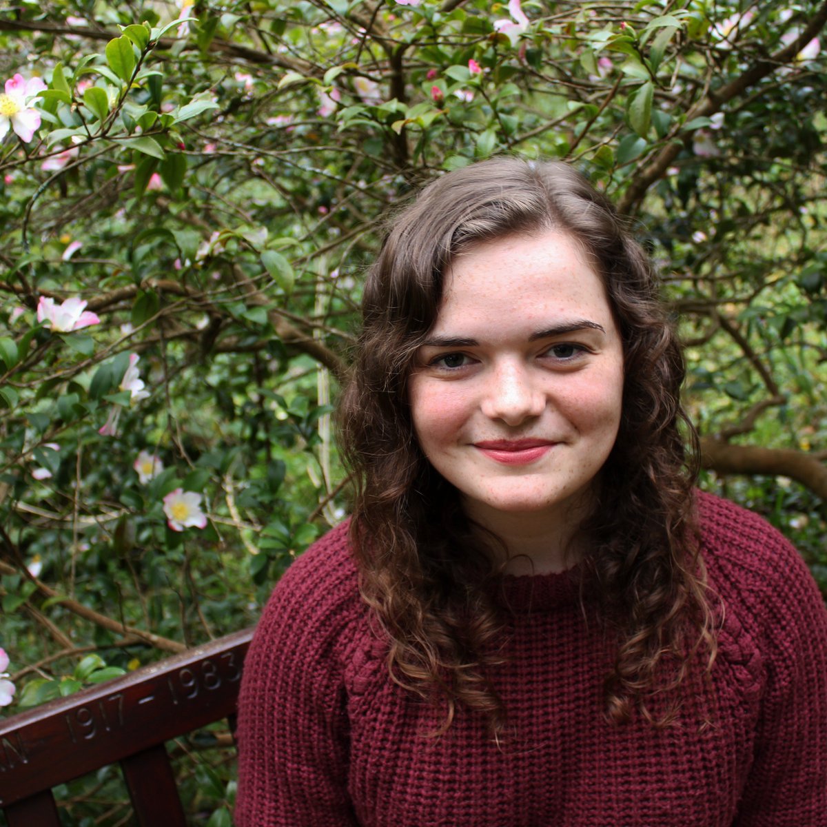 EUGandS's tweet photo. This is @ajtownhill or Anna, our wonderful Gen Sec! A beautiful soprano, book lover and currently dealing with a dove situation...#Eugns50th https://t.co/fVshtMzaaF