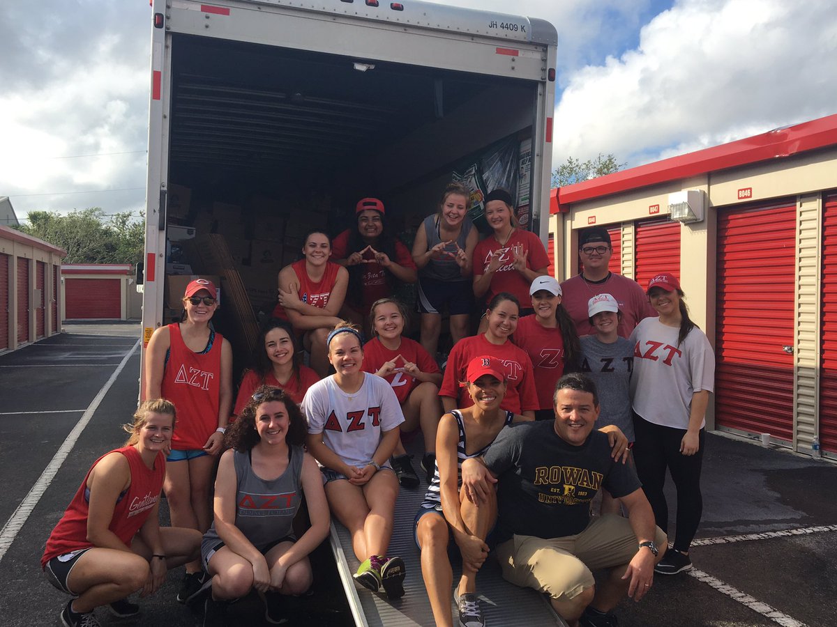 helped a friend of a DZT alumni to unload storage units full of supply to send to Puerto Rico! #seektoserve