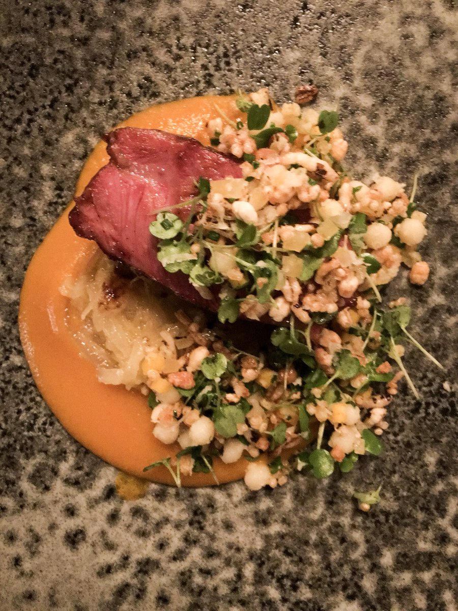 Artistic #Amsterdam .. Chef #ChrisNaylor the artist, #RestaurantVermeer the place. Deliciously sincere.. <a href="/Dilmah/">Dilmah Tea</a> #TeaInspired <a href="/nhcollection/">NH Collection</a>