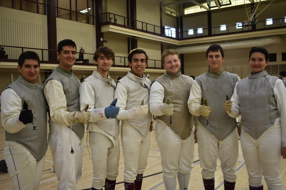 TAMUfencing's tweet photo. Ready, get set, SWIFA! our foil team is ready to go! https://t.co/H9vDRRGBnP