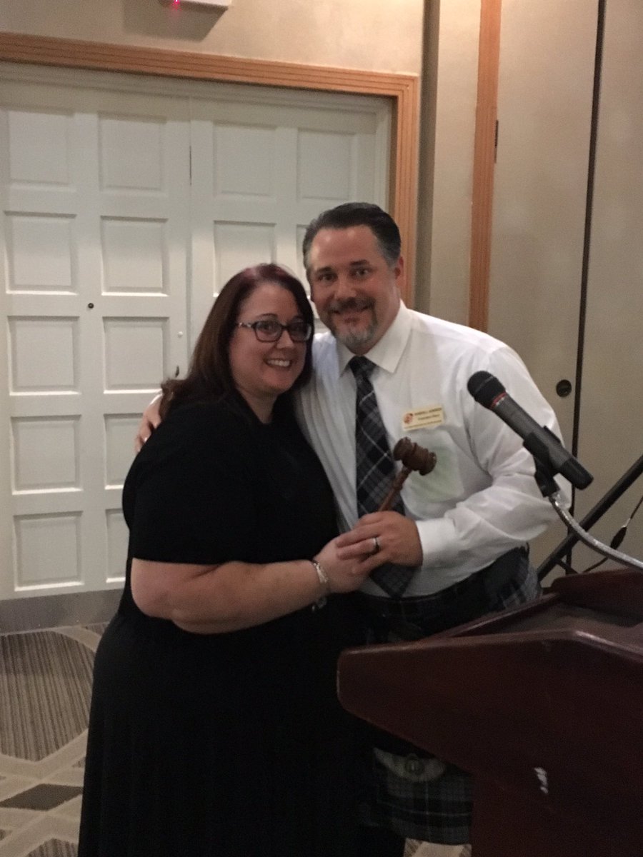 FATEFL's tweet photo. Thank you Kristen Neander for your service as President! #fatemagic17 https://t.co/z03MufwgT2
