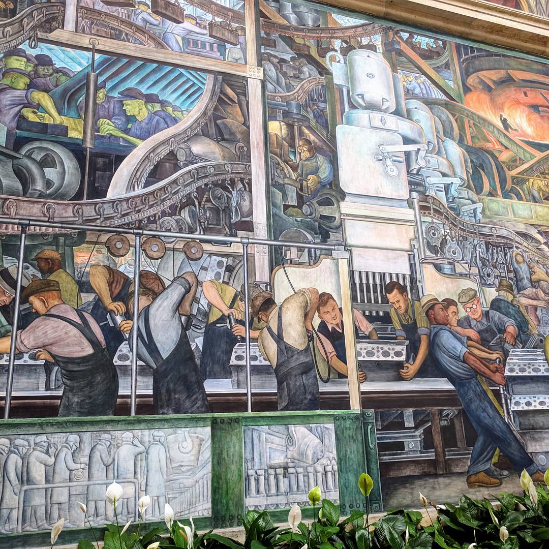 LiteraryEscapis's tweet photo. Seeing Detroit's #DiegoRiviera, #VanGogh, floating heads, and a #DiaDeLoMuertos exhibit...today's trip to the @diadetroit was fabulous. https://t.co/LAPWECendh
