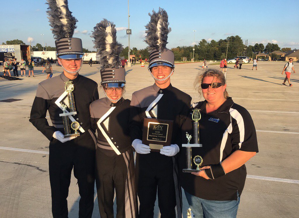 Congrats Bryan Viking Band! Best Musical Performance and Best Color Guard, plus a Division 1 rating! Beautiful job!