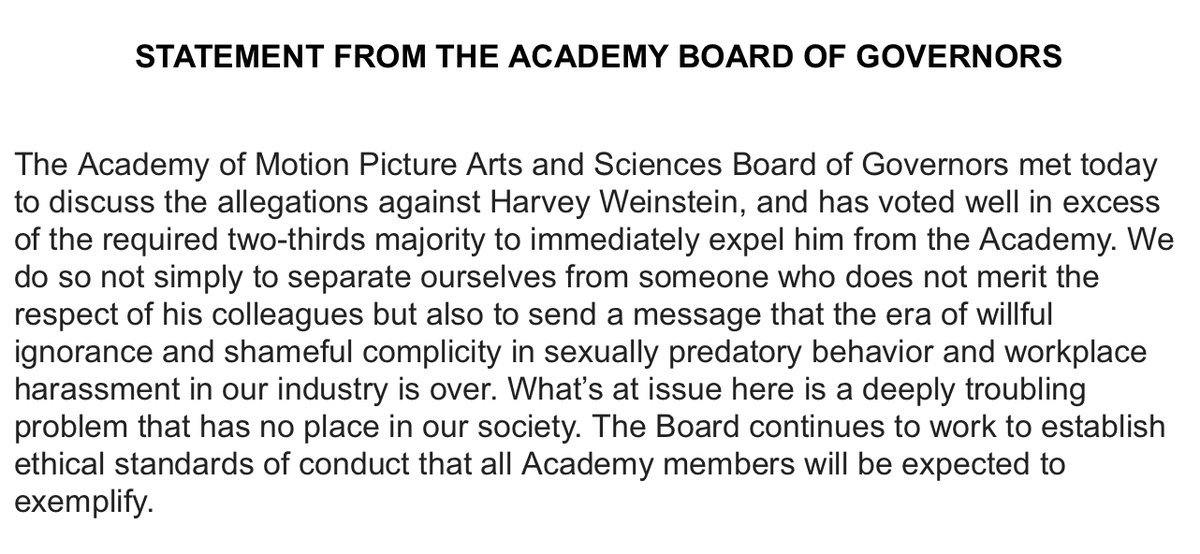 jellebc's tweet photo. Weet je wie er nog wél lid is van de Academy? Kinderverkrachter Roman Polanski. https://t.co/c0nkFy96p7