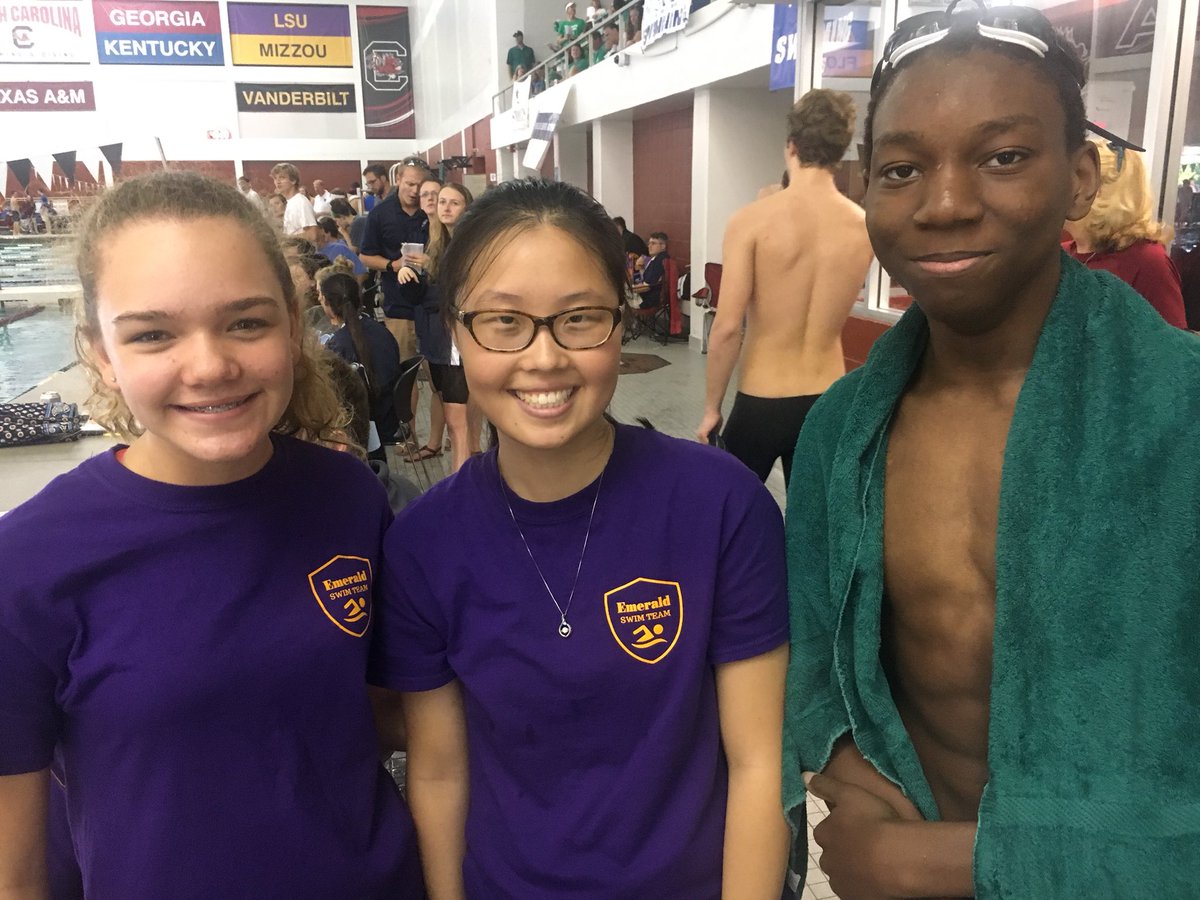 SCHSL's tweet photo. @EmeraldGwd50 swimmers ready for an H2O race to the finish. #SCHSL #SWIM17 https://t.co/75xmTHYiwd