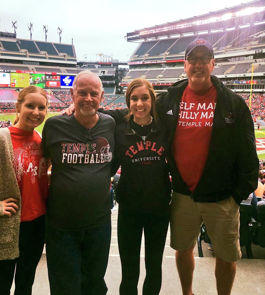 JosephBrooksPA's tweet photo. Not the result we had wanted for #TempleHC17. But my Dad and my daughters had fun. https://t.co/ZaYbyZuepo