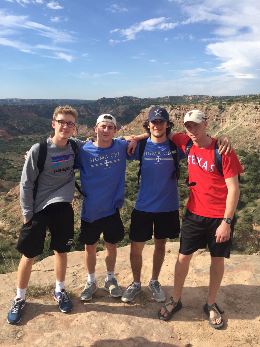 sigsTTU's tweet photo. Great moring to hike Palo Duro Canyon #Goodtobeasig https://t.co/JQi5M0qLMF