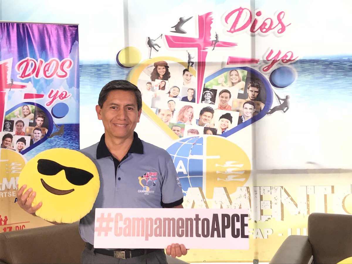 AdventistasAPCE's tweet photo. Previos al video Chat #CampamentoAPCE del 15 al 17/12/2017 inscríbete con los jóvenes de tu iglesia. https://t.co/ij4GvFED9A