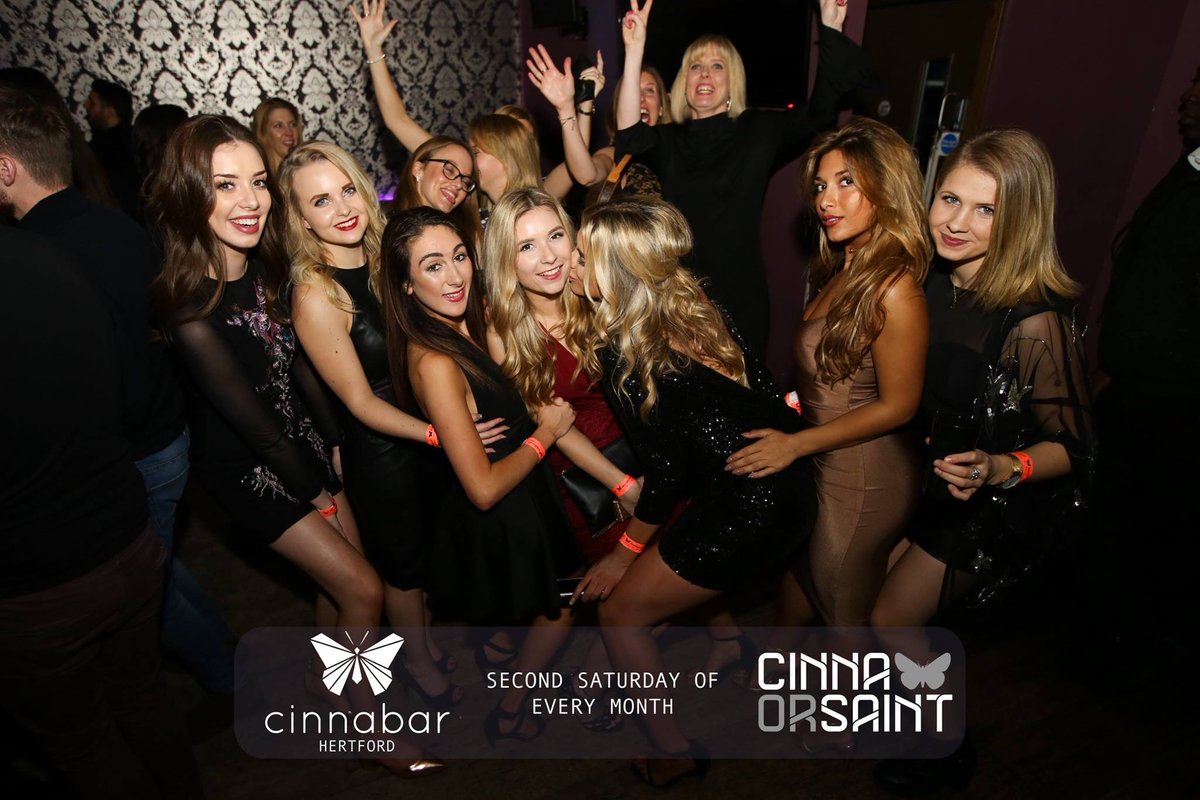 CinnabarHrtford's tweet photo. It's time to once again find out who are the Cinna's and who are the Saint's?! @cinnaorsaint through until 2am #AllTablesSoldOut https://t.co/YSuLegen0A