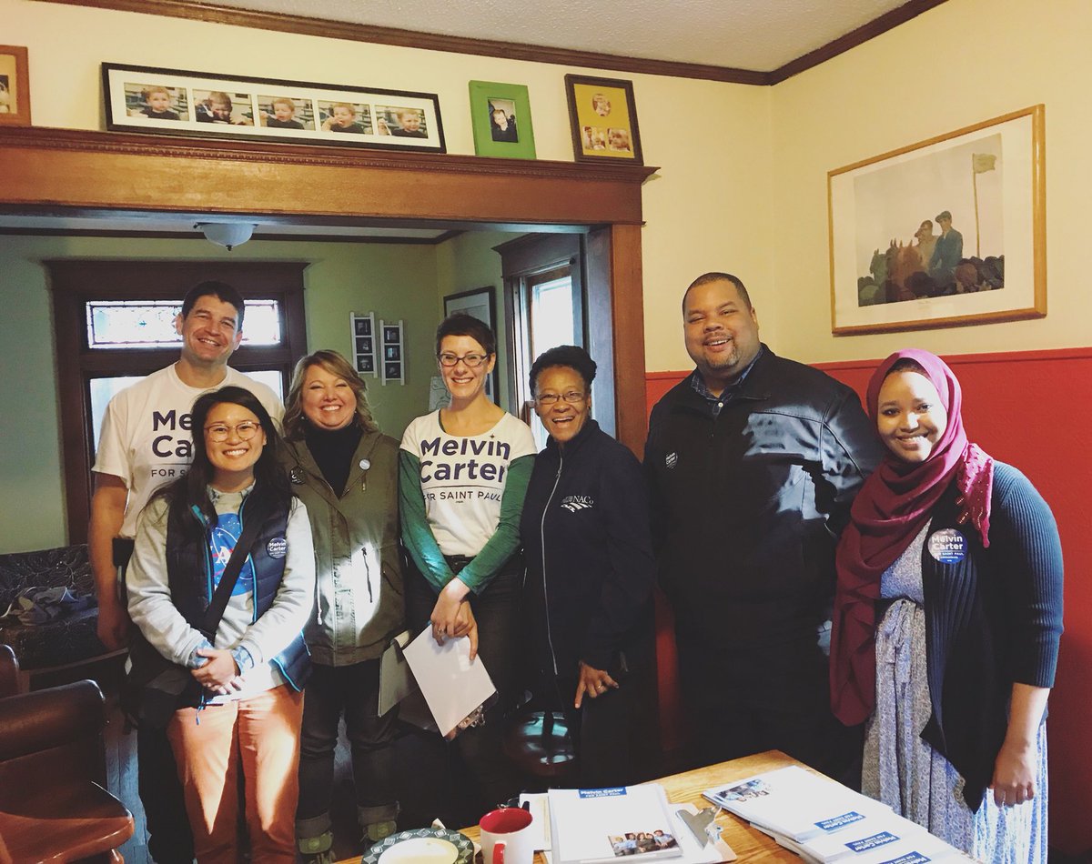 VoteTrista's tweet photo. Another great morning volunteering   with some powerful community leaders! #melvinformayor https://t.co/SquGrnKzkf
