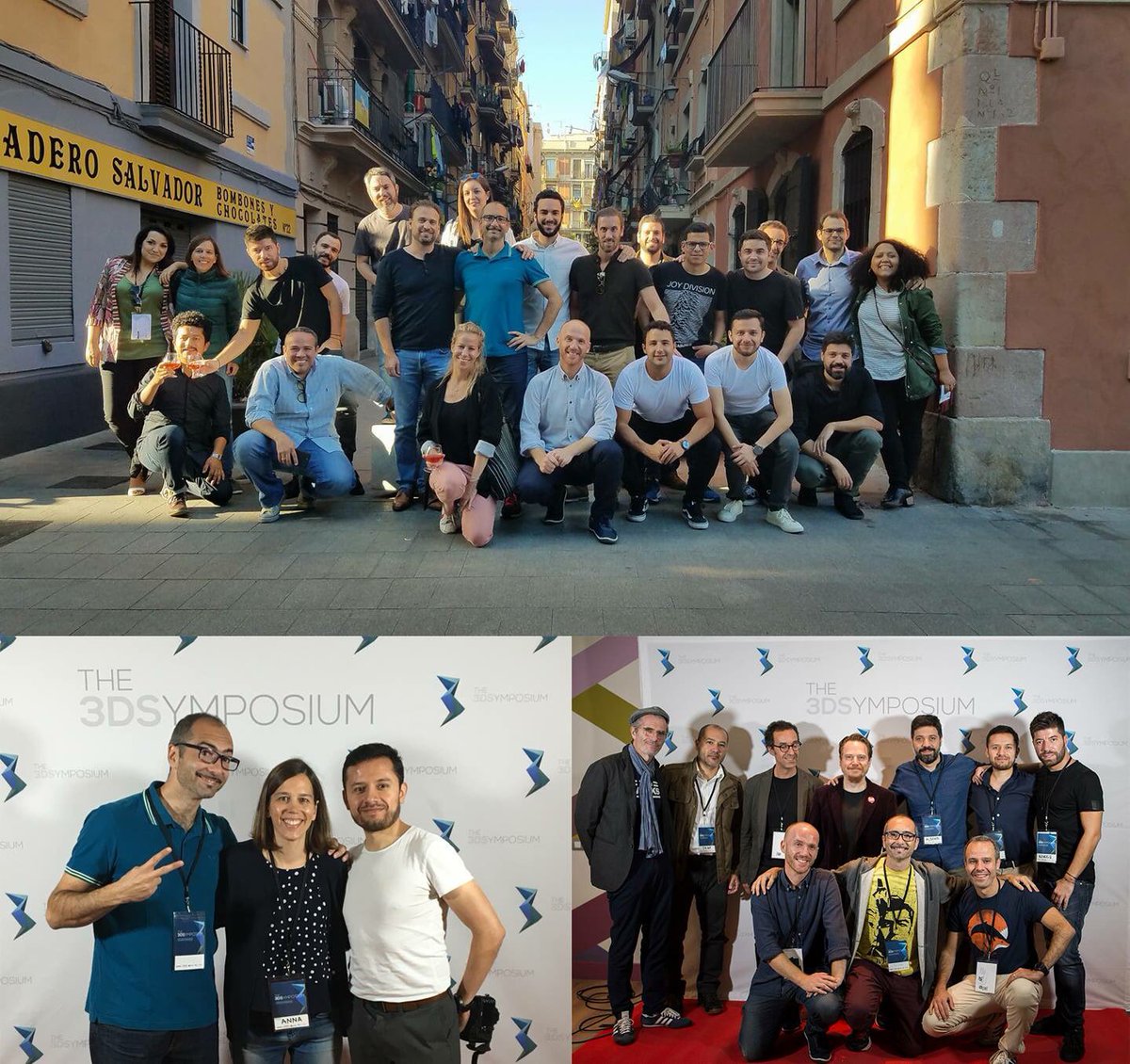 Anna_Manosa's tweet photo. Still fascinated about what happened last weekend at the #3dsymposium. Thanks to Aldo Garcia and Ciro Sannino for an extraordinary event https://t.co/DuQvsBw65X