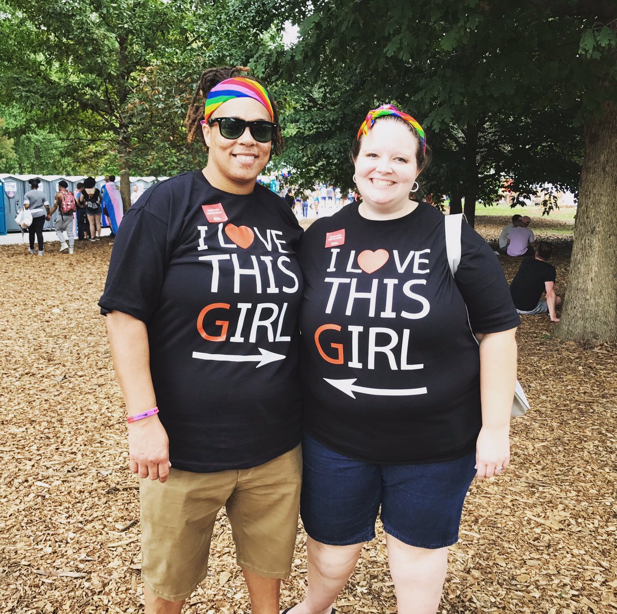 DIVAmagazine's tweet image. 🌈✨Loving the vibes at #AtlantaPride! How amazing do these two look? #RelationshipGoals #StyleGoals #divamagtravel @atlantapride