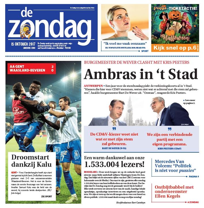 bartcast's tweet image. Morgen bij de bakker: een krant voor 1.533.004 lezers. Laat het smaken! #DeZondag #topnieuws #bedankt