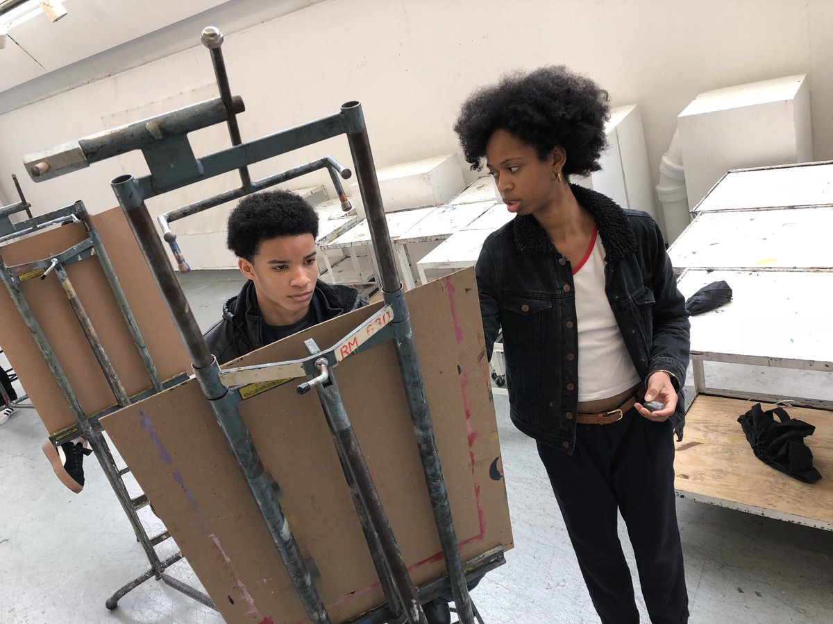 CooperSatPro's tweet photo. For students by students. Since 1968. #saturdayprogram #cooperunion #painting https://t.co/xhtPAN0Api