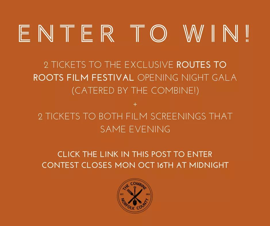 Win tickets to #R2RFF from <a href="/thecombinegrows/">TheCombineRestaurant</a> by entering here:  confirmsubscription.com/h/t/CD1180F43D… #NorfolkCounty #FilmFestival