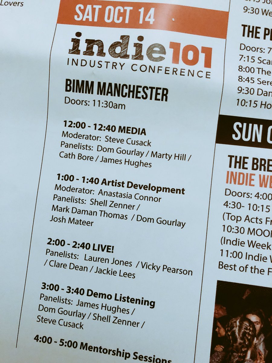 DeathlyRecs's tweet photo. Thanks to @indieweek for having us at @Indie_101 @BIMMManchester today. Met some great people with exciting plans 👍 https://t.co/3HyOEBsofJ