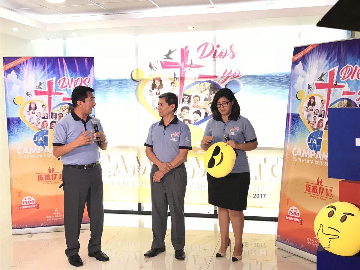 AdventistasAPCE's tweet photo. Director de jóvenes de nuestra Unión y presidente de nuestra APCE motivando a #CampamentoAPCE https://t.co/xI1Pg8c46s