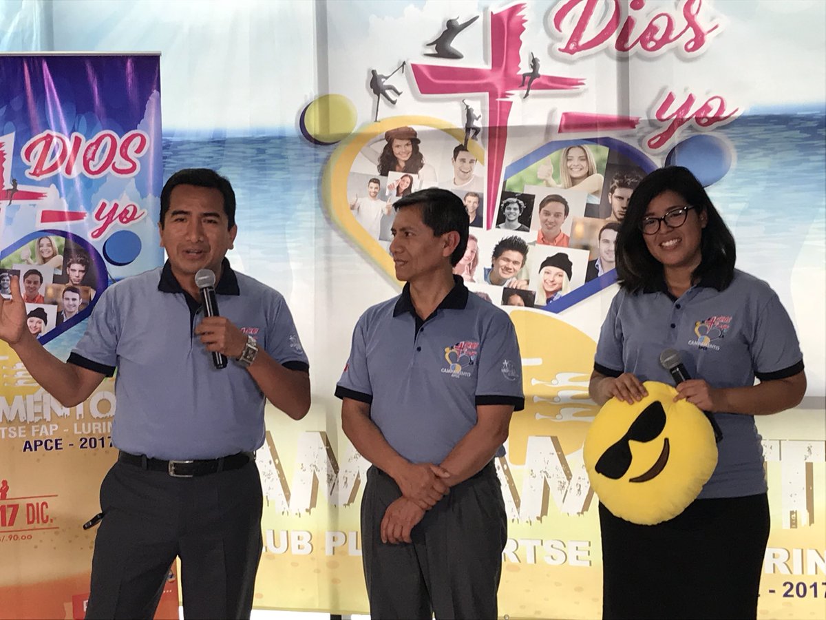 AdventistasAPCE's tweet photo. Director de jóvenes de nuestra Unión y presidente de nuestra APCE motivando a #CampamentoAPCE https://t.co/xI1Pg8c46s
