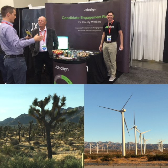 timshawk's tweet photo. .@Jobalign Came Saw Crushed #HRTechConf Thank you new&old friends On to next steps w/ALL #VegasStrong #ExpertsInHourly #BeEngaging #Jobalign https://t.co/acS5gw1fck