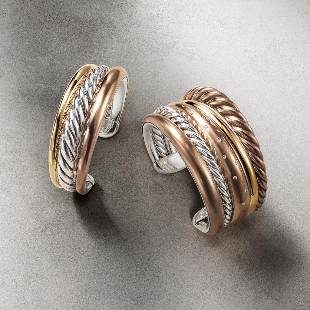 southcoastplaza's tweet photo. Inspired revival: the new #PureFormCollection designs are refreshed this season with mixed metals including bronze. #DavidYurman https://t.co/0lelMp8PZF