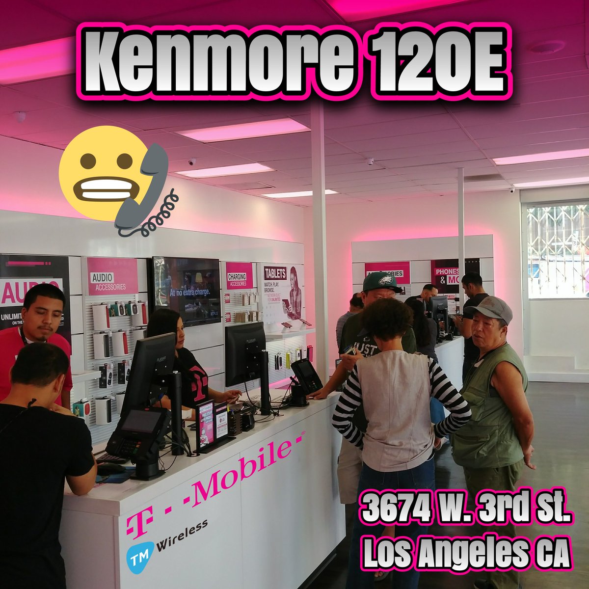 MLara1320's tweet photo. Follow up calls lead to referrals
Building that clientele 1 call at a time
#tmwireless #tmobile #tmob #Kenmore120E #Saturday #Koreatown https://t.co/cEXA6W2xZY