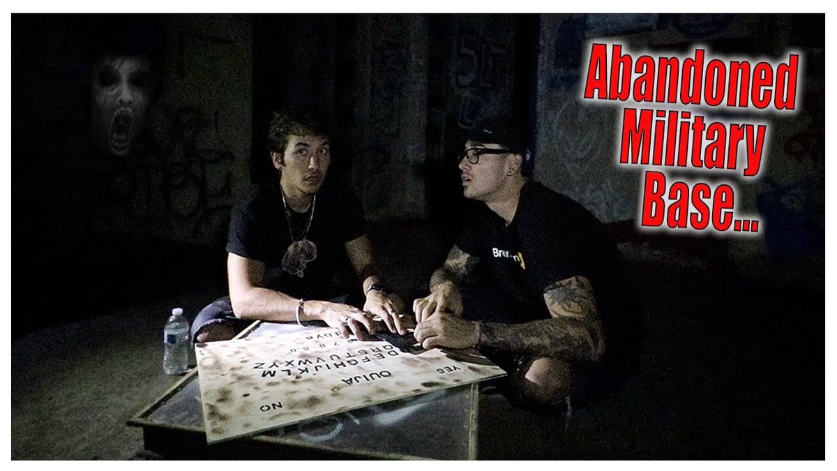 BrennenTaylor's tweet photo. RT

OUIJA BOARD IN ABANDONED MILITARY BASE!!! (CHASED OUT)

https://t.co/LUQpw8vHT4

Thumbs up and subscribe https://t.co/kIE8TkTaqi