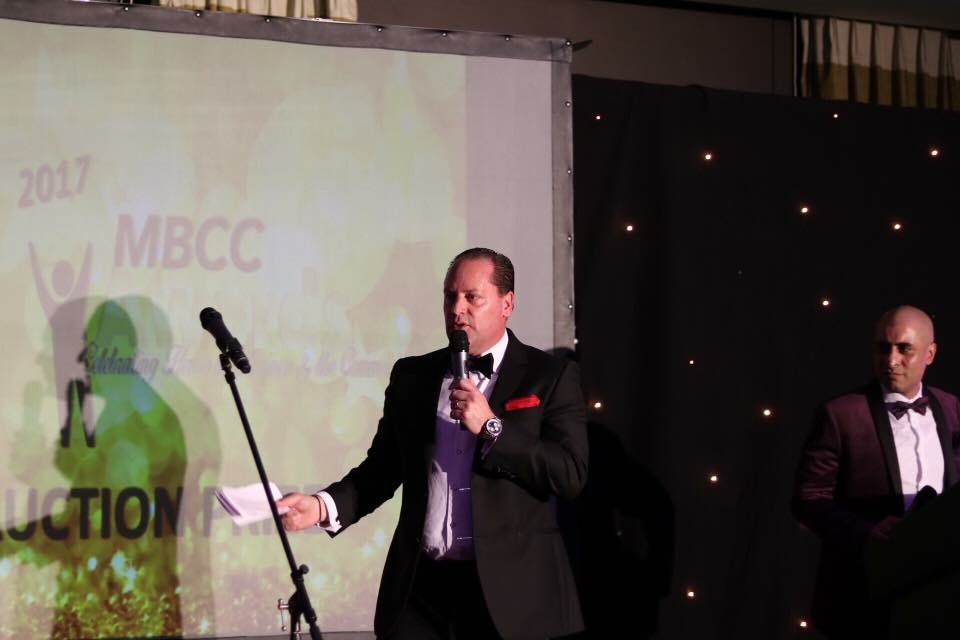 DickieArmour's tweet photo. I loved being the auctioneer at the #mbcca2017 tonight! Raised lots of money for some amazing charities. Well done @ZoeBMotivates !! 😃👍🏻💰💰 https://t.co/QY0FqhROXr