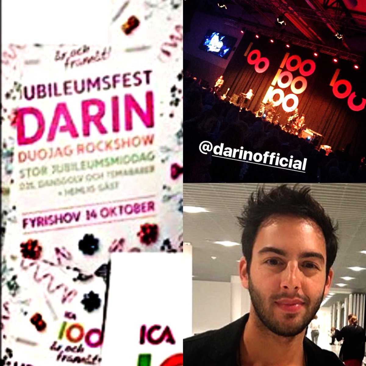 YWahlbeck's tweet photo. @DarinOfficial #ica100 #fyrishov #uppsala https://t.co/OMKb1YFd55