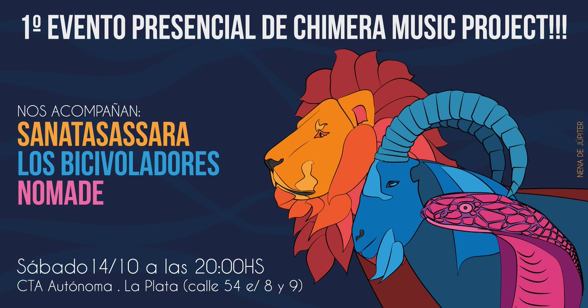 Amigos de La Plata:
Hoy a las 21:30 hs tocamos en CTA (calle 54 e/ 8 y 9). 
Pueden escribirnos para reservar su entrada.
Los esperamos!