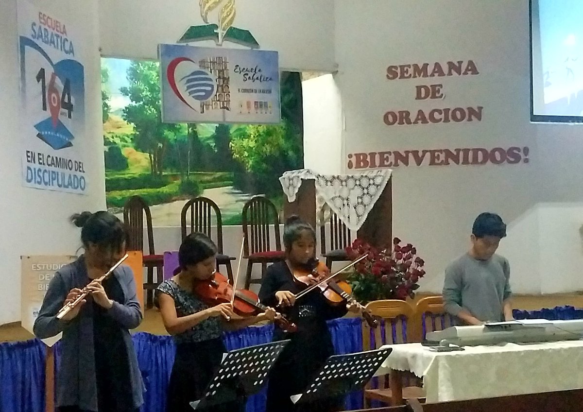 LisbethPosso's tweet photo. IASD Redención celebrando los #164años de nuestra #EscuelaSabática #EscuelaSabática164años #DMElInti https://t.co/5WxWpH8xrH