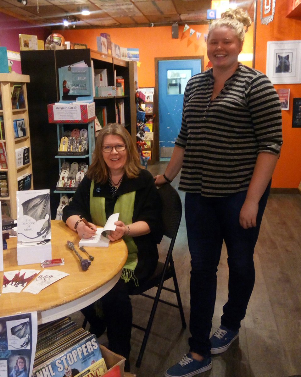 lorna_carleton's tweet photo. My first official book signing event at #Books&amp;Company in Quesnel,B.C.! It was wonderful meeting the locals and making new connections. https://t.co/sRFg3xJcvD