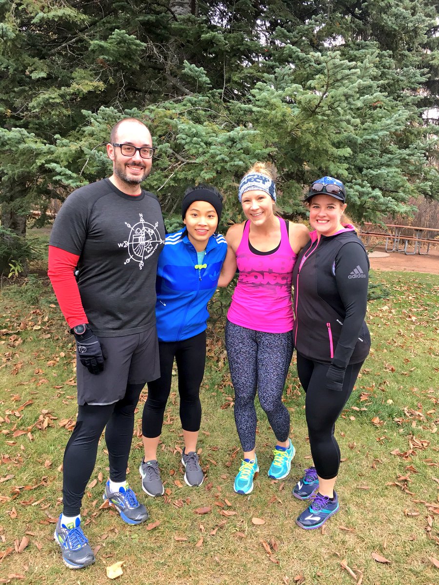 🏃🏼‍♀️🏃🏼‍♀️🏃🏃🏼‍♀️Amazing afternoon with <a href="/TheRelayYEG/">The Relay YEG</a> 2.0 - Thanks <a href="/NadreamC/">Nadim Chin</a> &amp; <a href="/Barootes/">Erika Barootes</a> for bringing the #yeg running communities together!