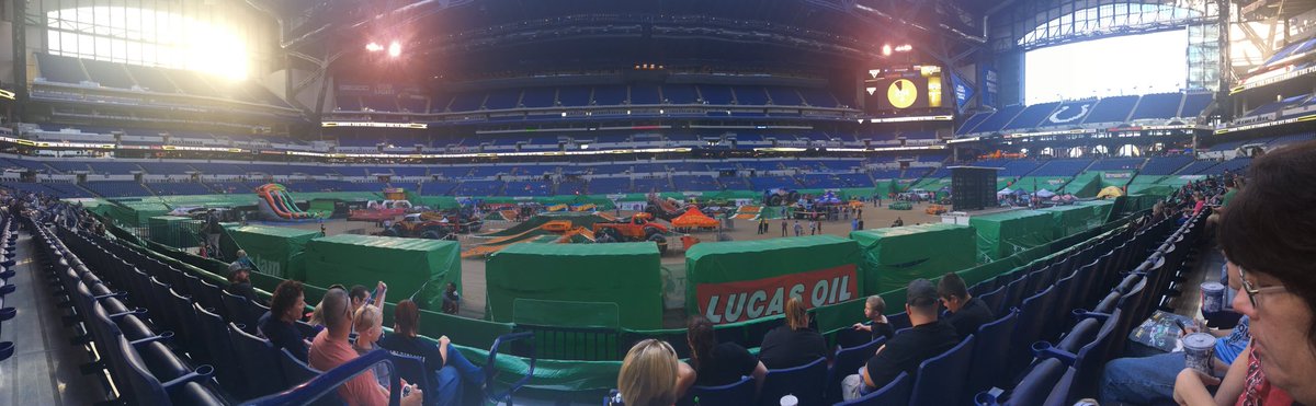 #MonsterJam Austin’s 14th birthday today.
