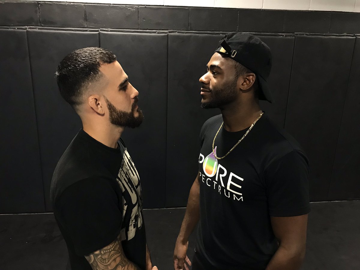 funkmasterMMA's tweet image. It&apos;s lit tmw night! Tune in to UFC FightPass to catch the match! #FunkJitsu