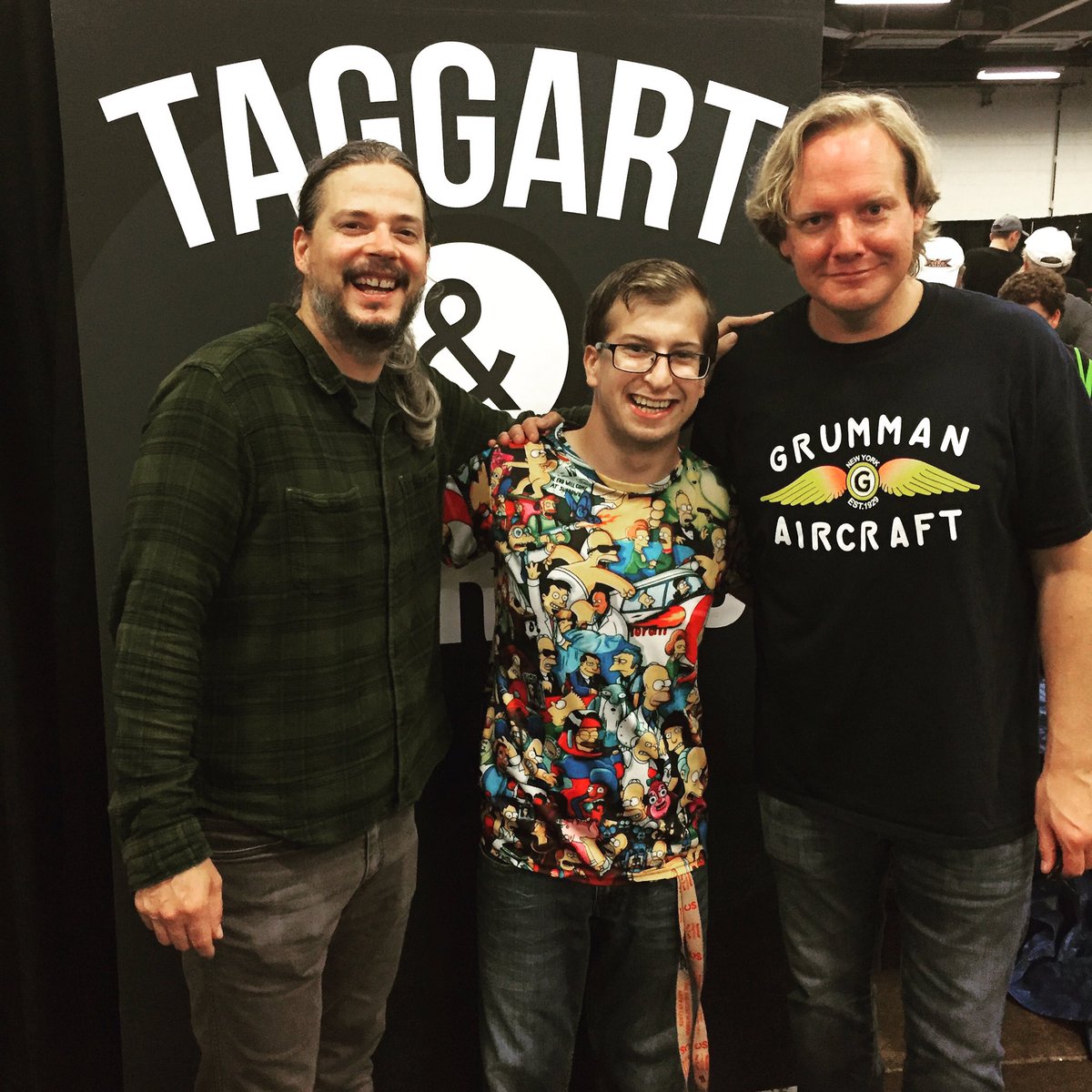 danielsteep's tweet photo. @TorrensJonathan at London Comicon 🎤✌️ 
#jroc #LondonComicCon #jtotheroc @TAGGARTnTORRENS https://t.co/CUkorVMrn3