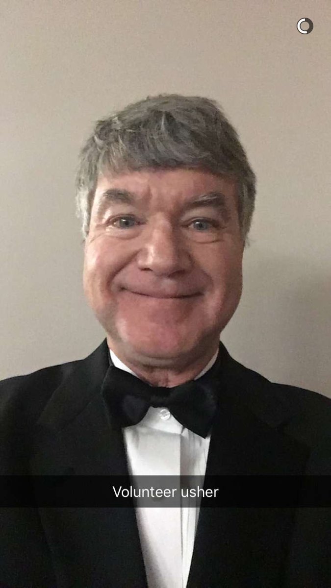 katmcd4's tweet photo. Sorry, but Tall Paul is a cutie lol🤵🏻 #VolunteerUsher #SnapsFromDad https://t.co/6X7WOSYwJI